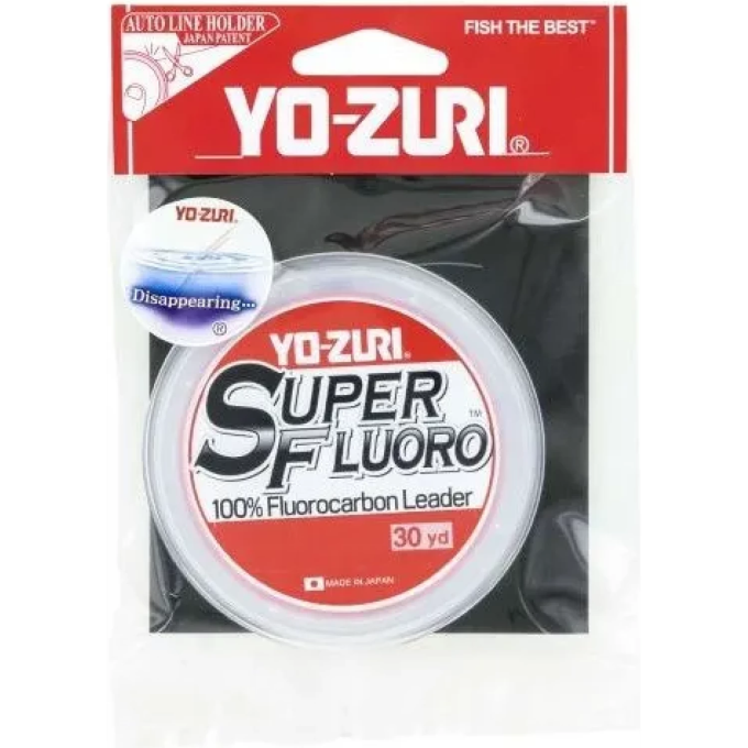 Флюорокарбон YO-ZURI SUPERFLUORO 30YDS 25Lbs 11.5kg (0.457mm) R1488-NC