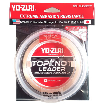 Леска YO-ZURI TOPKNOT LEADER FLUOROCARBON 100%30YDS 12Lbs (0.285mm)